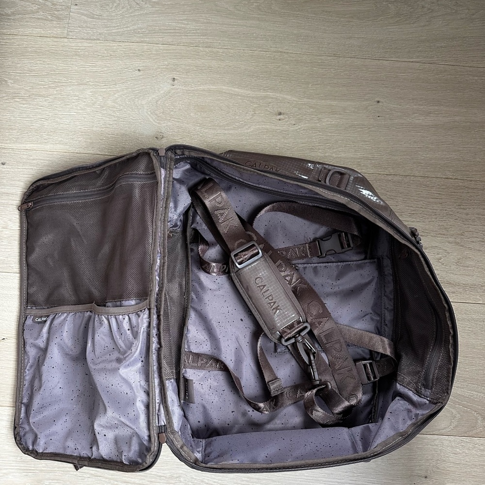 CALPAK Brown Terra 26L Laptop Duffel Backpack - Picture 5 of 8